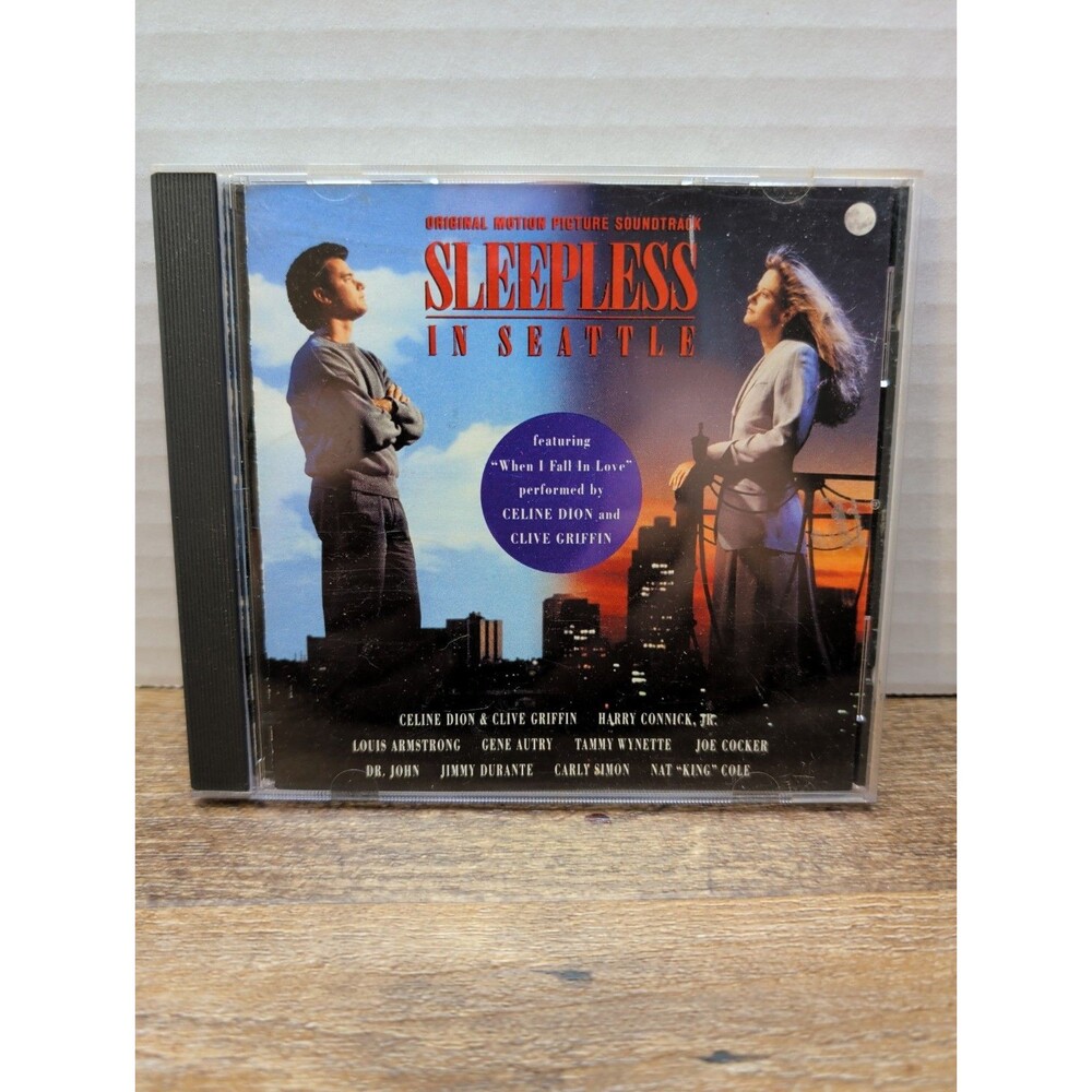 Sleepless in Seattle (Original Soundtrack) by Various (CD, 1993, Sony)